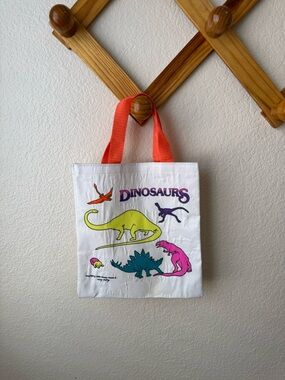 Vintage 1988 Dinosaurs Weekly Reader Book Bag